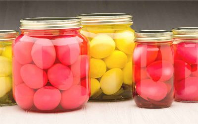 What are pickled eggs?