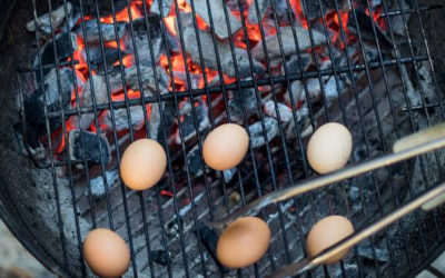 Grilled eggs are this summer’s most fascinating cookout trend